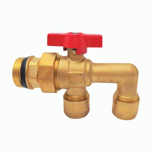 Valavu ya mpira wa Brass F