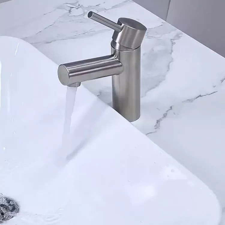 One-Handle Hot And Cold Basin Faucet