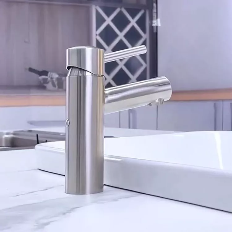 One-Handle Hot And Cold Basin Faucet