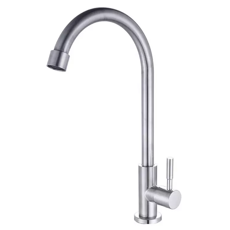 Kitchen Sink Single Madzi Ozizira Chitoliro Chaling'ono Kitchen Sink Single Madzi Ozizira Chitoliro Chaling'ono