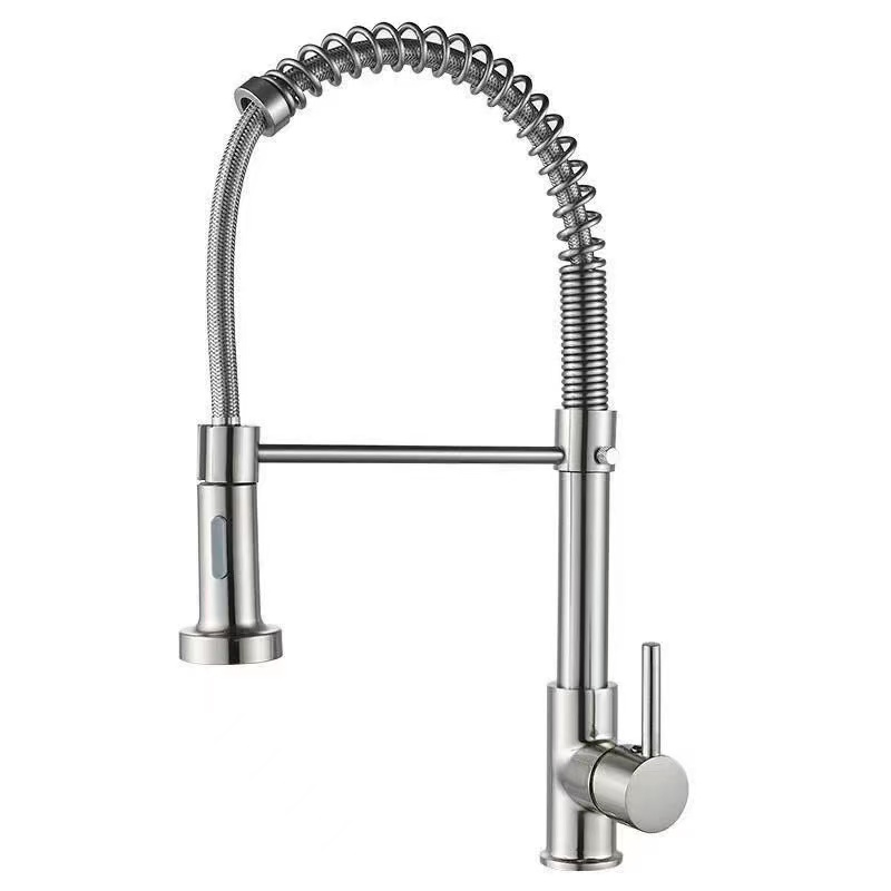 Kitchen Spring Universal Yozungulira Yotentha Ndi Yozizira Faucet Kitchen Spring Universal Yozungulira Yotentha Ndi Yozizira Faucet